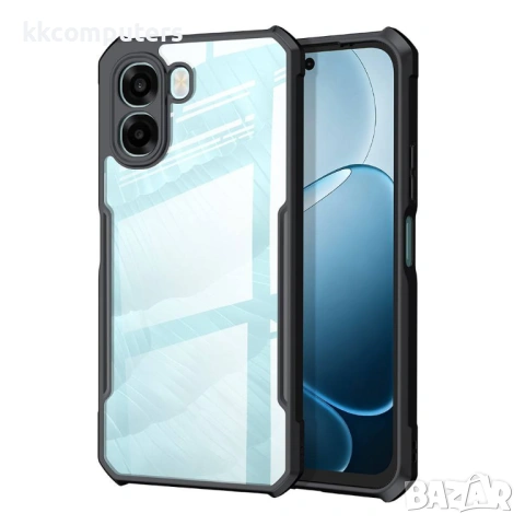 Защитен Калъф XUNDD за Oppo A6x 5G / A6x 4G - Акрилен Гръб + TPU Рамка, Airbag технология, 0.8mm Пов