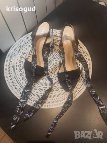 Елегантни дамски токчета сандали CH Creation, 41 номер, снимка 5 - Дамски обувки на ток - 35231192