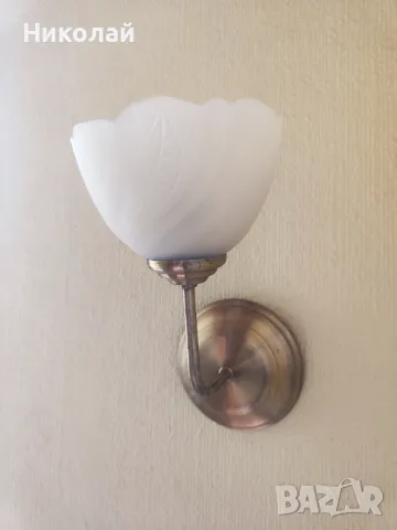 Продавам Аплик за стена винтидж , снимка 4 - Лампи за стена - 49653777