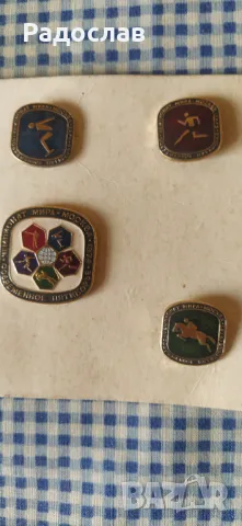 стари руски значки Петобой 1974 г., снимка 3 - Колекции - 47517571