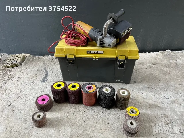 POLY-PTX 100 - Машина за линейно шлифоване, снимка 4 - Други инструменти - 50222416