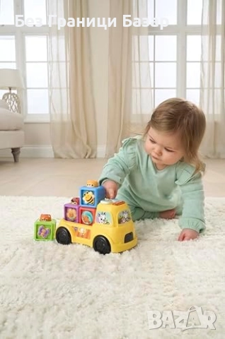 Нов Интерактивен камион с блокове – обучение на числа, форми и текстури, снимка 8 - Образователни игри - 51770235