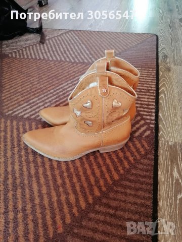 Боти Fornarina естествена кожа, снимка 2 - Дамски боти - 34599904