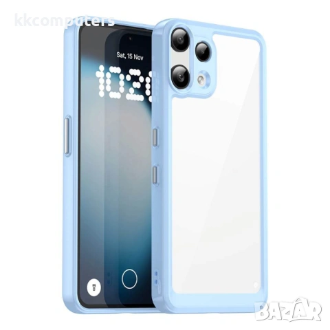 Защитен Калъф за Nothing Phone (3a) Lite 5G - TPU+Acrylic, Прозрачен, 4-ъглова защита, Вкл. Протекто, снимка 3 - Калъфи, кейсове - 53416963