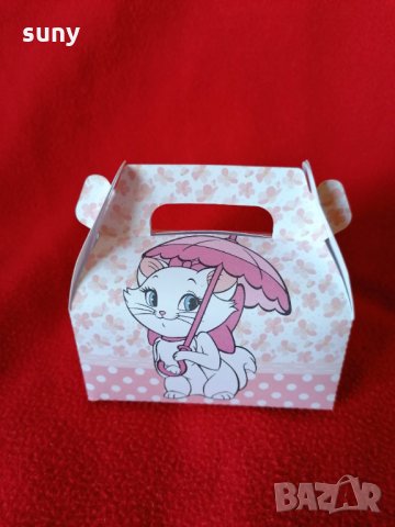 Кутийка за лакомства Котето Мари / Аристокотки, снимка 4 - Други - 35233675