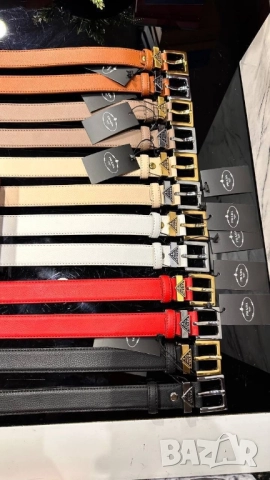 колани от естествена кожа в кутия prada, снимка 10 - Колани - 51677774