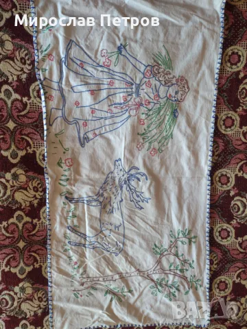 Старовремска текстилна украса за стена, снимка 3 - Декорация за дома - 49163291