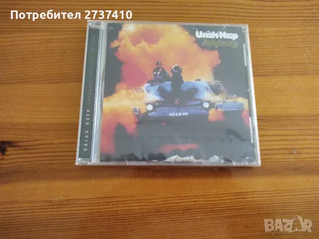 URIAH HEEP - SALISBURY 18лв оригинален диск ремастер, снимка 1 - CD дискове - 47991455