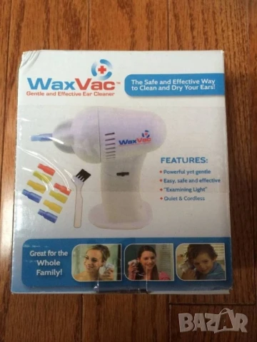 "WaxVac – Безопасно и лесно почистване на ушите у дома" 