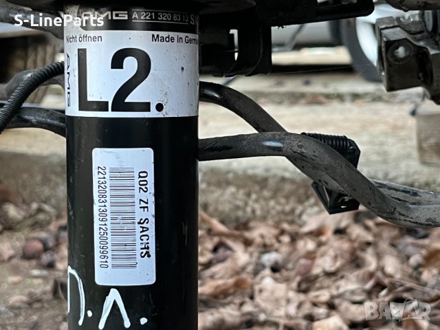 Преден ляв амортисьор Mercedes W221 W216 CL S63 AMG shock absorber strut front left a2213208313, снимка 1 - Части - 39581885