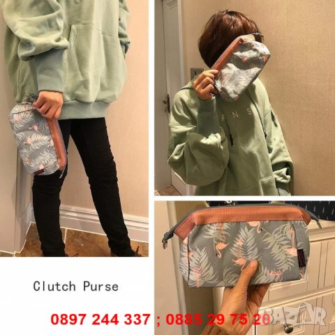 Дамска козметична чантичка за гримове Фламинго - КОД 2520, снимка 8 - Други - 28268567