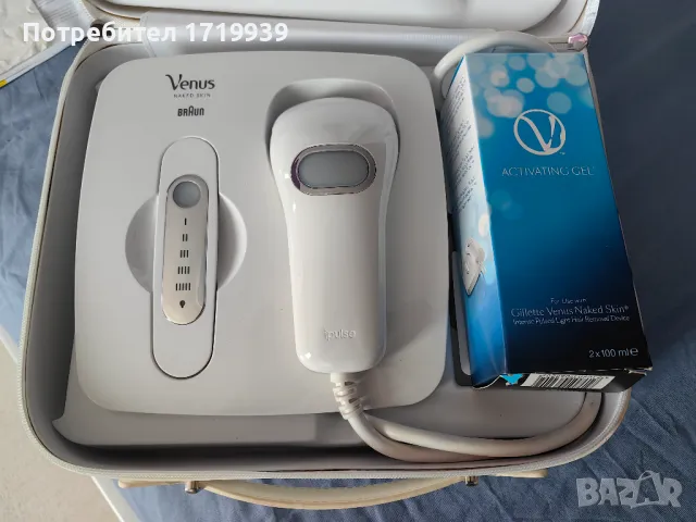 Фотоепилатор BRAUN VENUS NAKED SKIN, снимка 4 - Епилатори - 48122384