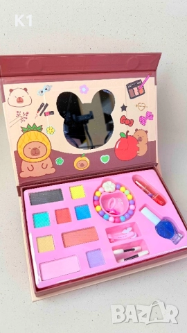 Комплект за грим с аксесоари Капибара Make Up Set Capybara, снимка 3 - Образователни игри - 52593113