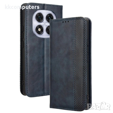 Кожен Калъф Портфейл за Xiaomi Poco X7 5G - Ретро дизайн, Магнитен, Стойка, Слот за Карти, Вкл. Прот, снимка 3 - Калъфи, кейсове - 53538417