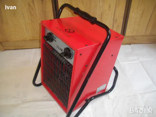 3300 ВАТА ХИПЕРМОЩЕН НЕМСКИ ОРИГИНАЛЕН СТРОИТЕЛЕН ОТОПЛИТЕЛ КАЛОРИФЕР 2010г. CMI 3,3KW ГОЛЯМ 7.5 кг, снимка 10 - Други инструменти - 48140509