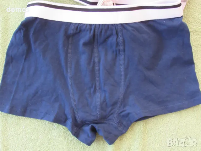 Детски боксери 2 броя сив и тъмно син размер 146/152, нови, снимка 4 - Детско бельо и бански  - 49550434