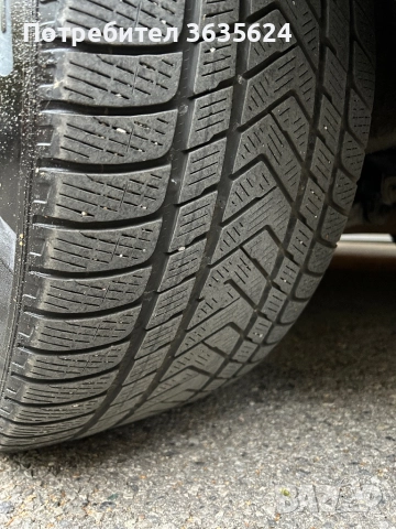 4 бр. зимни гуми PIRELLI SCORPION - 275/45/21 -2бр. и 315/40/21 -2 бр.