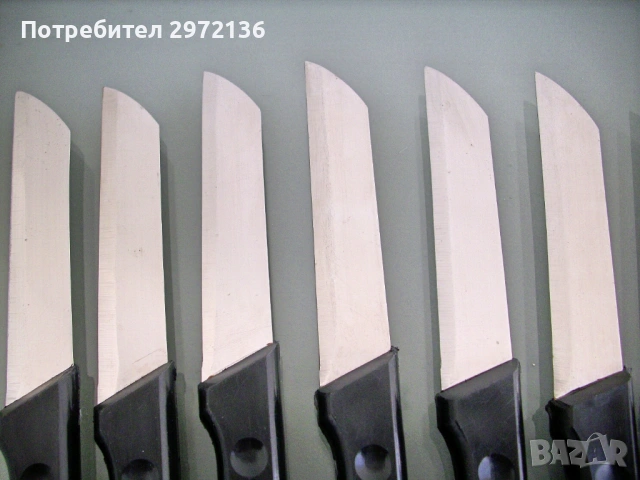 Малък кухненски нож 18 см комплект 10 броя, снимка 3 - Прибори за хранене, готвене и сервиране - 53136121