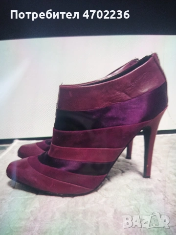 Дамски боти Guess лилави 38 номер, снимка 7 - Дамски боти - 53592216
