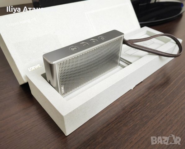 Loewe klang m1 Silver преносима Bluetooth тонколонка 