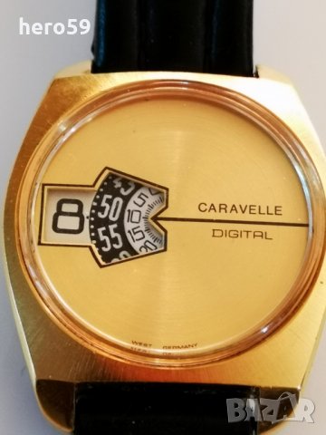 Мъжки ръчен часовник-дигитален,механичен,Като Нов-1970г., снимка 2 - Мъжки - 27714336