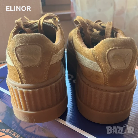 Дизайнерски маратонки Puma fenty 38 номер, 24 см., снимка 5 - Маратонки - 51301457