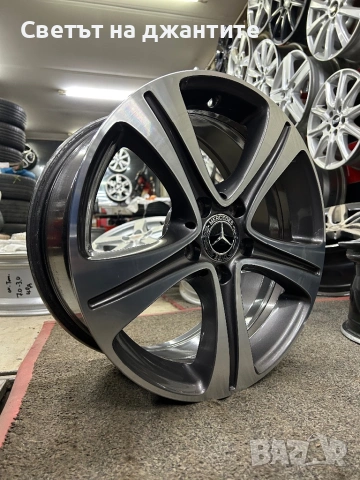 Джанти 17 Цола 5х112 Mercedes E W213 W212 Klass C Klass GLK Vito Original, снимка 6 - Гуми и джанти - 53395238