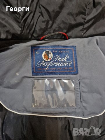 Мъжко зимно яке  PEAK performance Gore-Tex Размер XL, снимка 4 - Якета - 43164570