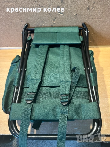 раница с вградено сгъваемо столче+прибори за хранене, снимка 6 - Екипировка - 53441714