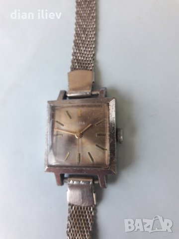 Стар дамски механичен часовник -Заря , снимка 8 - Антикварни и старинни предмети - 28647197