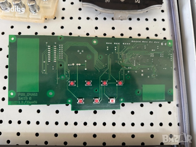 Saeco incato deluxe S-class - Предна платка с бутони и дисплей, снимка 3 - Кафемашини - 51782584