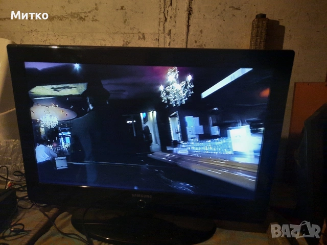 Работещ 32 инчов LCD телевизор марка Самсунг модел LE32A436T1D SAMSUNG със забележка, снимка 12 - Телевизори - 53597576