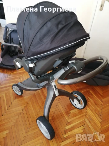 Детска количка STOKKE XPLORY 3 в 1 , снимка 3 - Детски колички - 50928020