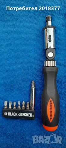 Black & Decker- отвертка с тресчотка, снимка 1