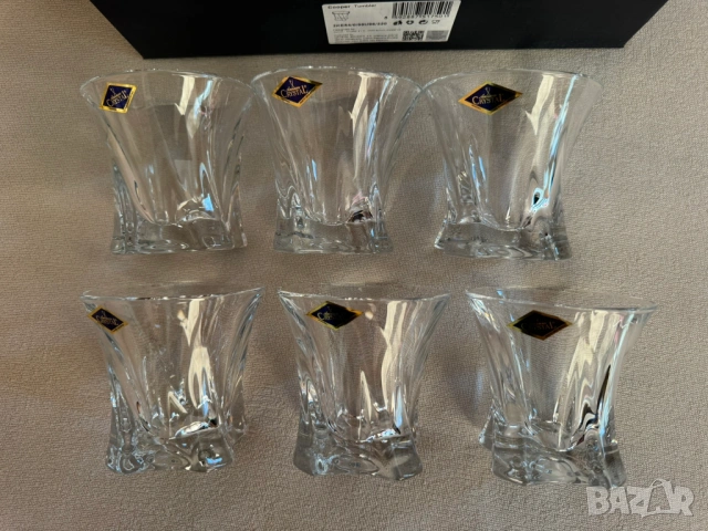 Комплект чаши за уиски Cooper Bohemia Crystal, снимка 6 - Чаши - 53135064