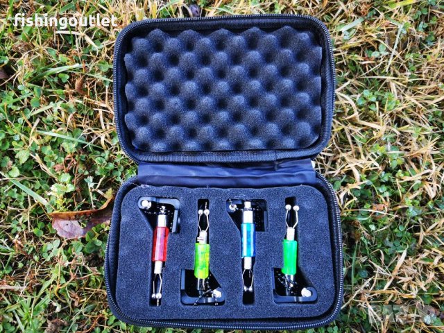 Светещи обтегачи 4бр в твърд калъф