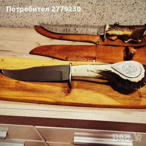 Нож-Експонат от EXPO 1981 Уникален!!!, снимка 4 - Колекции - 51133954