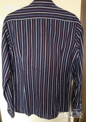 Мъжка риза Българско производство 100 % памук, снимка 2 - Ризи - 43711430