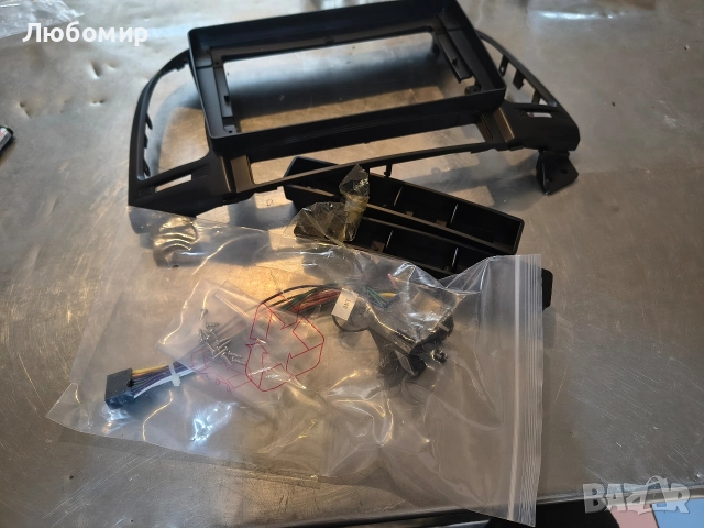 9-инчов панел за монтаж на автомобилно радио за HYUNDAI Santa Fe/IX45 2006 ~ 2012, захранващ, снимка 2 - Аксесоари и консумативи - 52581536