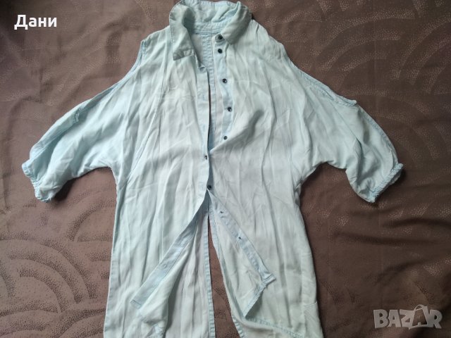 Дънкова риза Guess, снимка 4 - Ризи - 28875071