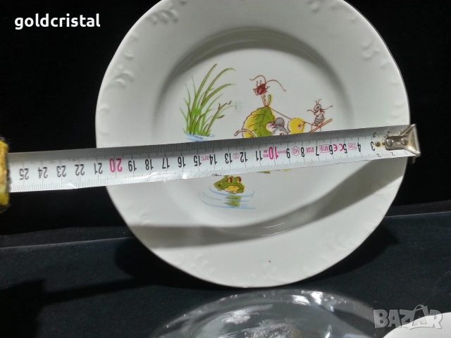 Стар български порцелан детски комплект , снимка 7 - Колекции - 16009289