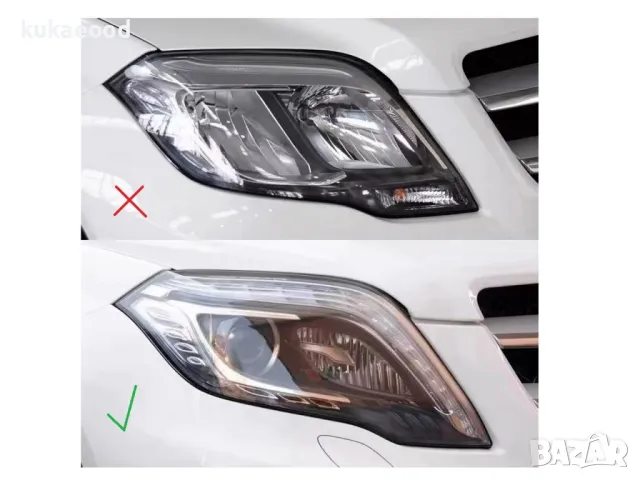 Корпус за фар на Mercedes GLK-Class X204 Facelift, снимка 3 - Части - 47491711