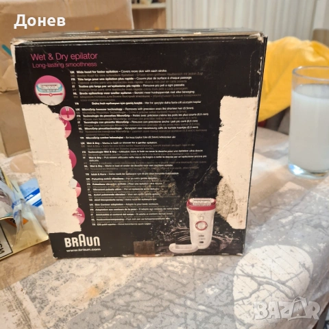 Епилатор BRAUN Silk.epil 9, снимка 2 - Епилатори - 53133955