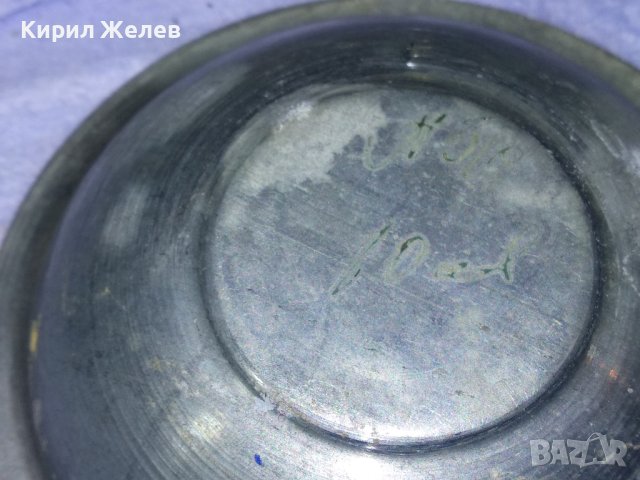 МНОГО СТАРА МЕТАЛНА ПАНИЧКА за БРЪСНЕНЕ ЧИНИЙКА За КОЛЕКЦИЯ БИТОВ КЪТ ДЕКОРАЦИЯ 41366, снимка 6 - Антикварни и старинни предмети - 43650707