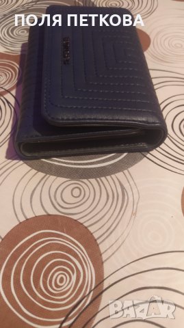 Ново тъмно синьо портмоне, снимка 3 - Портфейли, портмонета - 43666777