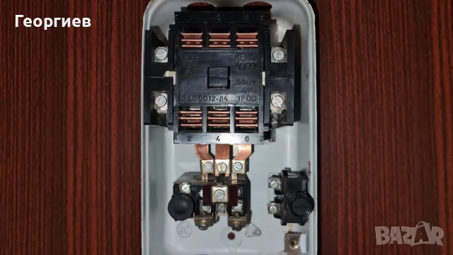 Въздушен пускател Перущица ПВ-2М 500 V 25 A 50 HZ , снимка 4 - Други машини и части - 49416417