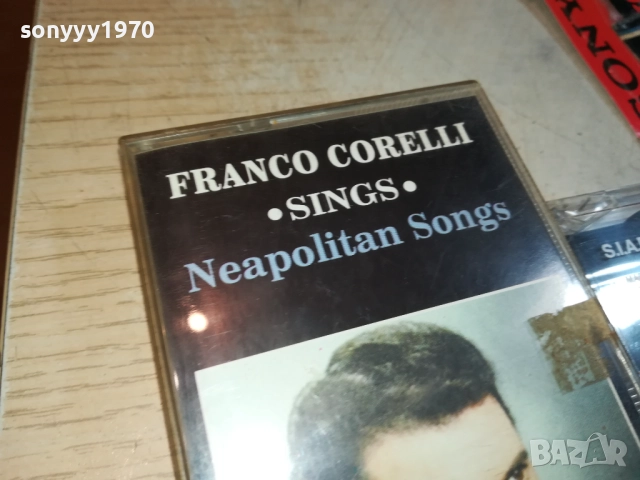 FRANCO CORELLI-ORIZZONTE MADE IN ITALY-ORIGINAL TAPE 0309251139, снимка 8 - Аудио касети - 51589411