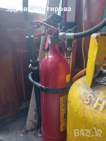 Пожарогасител 3.5 кг, с въглероден диоксид, качествен, български, нов!, снимка 3 - Друго търговско оборудване - 32465234
