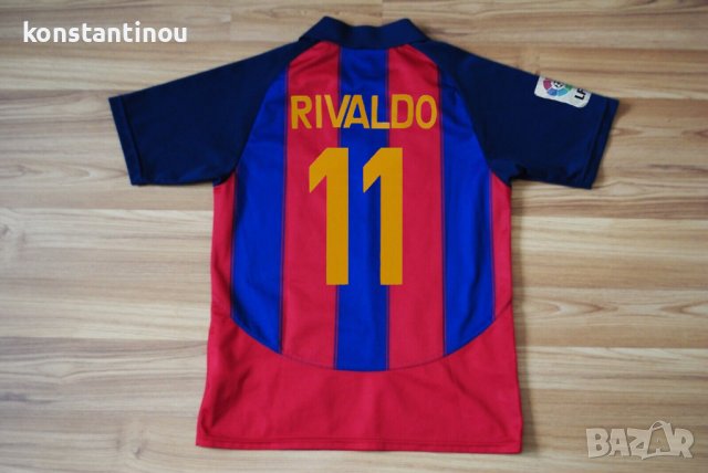 Оригинална тениска nike Barcelona / Rivaldo , снимка 2 - Футбол - 37821539