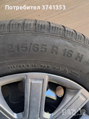 Зимни гуми с джанти, снимка 6 - Гуми и джанти - 52440194